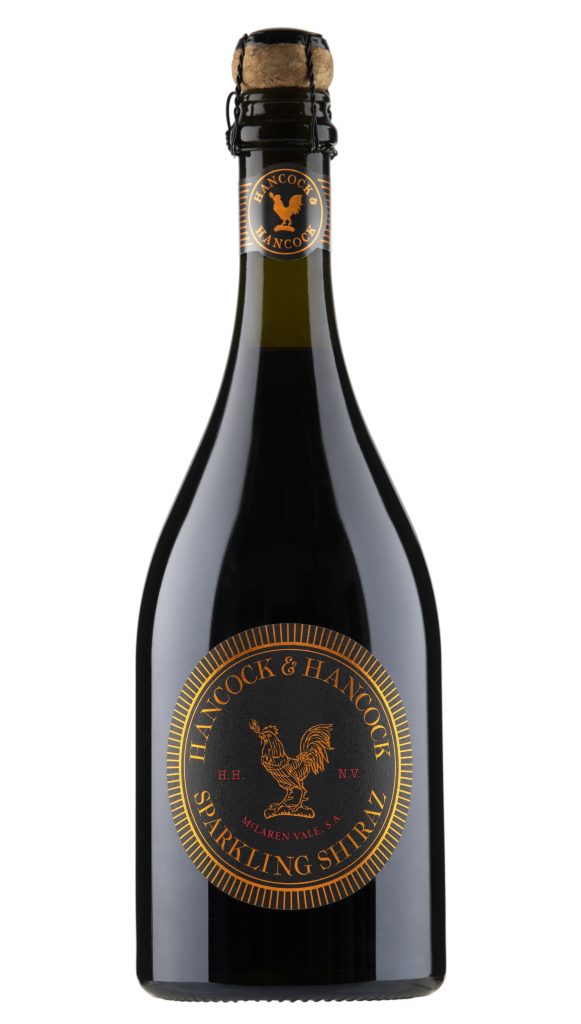 Hancock & Hancock sparkling shiraz Stella Wines, McLaren Vale